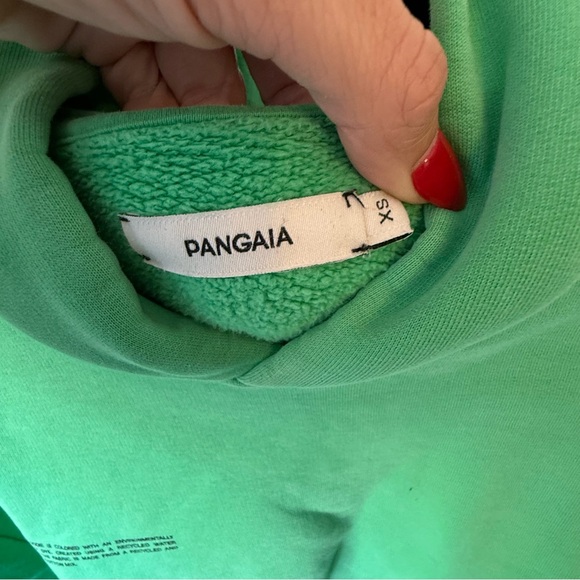 Pangaia Vibrant Green Men's Hoodie - Picture 4 of 6